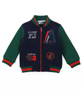 Толстовка на молнии для маленького мальчика