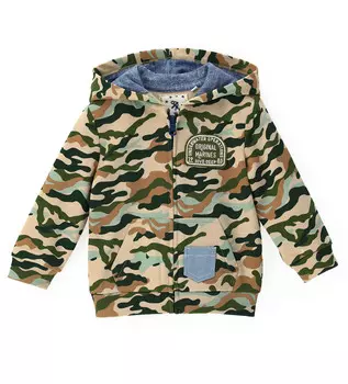 Толстовка на молнии для маленького мальчика Original Marines (9-12 месяцев (Рост 74-80))