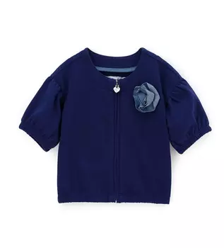 Толстовка на молнии для маленькой девочки