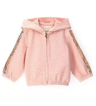 Толстовка на молнии для маленькой девочки