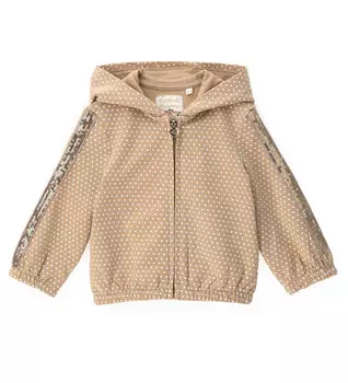 Толстовка на молнии для маленькой девочки