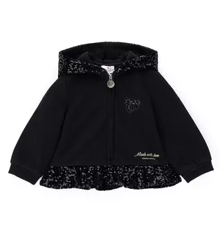 Толстовка на молнии для маленькой девочки