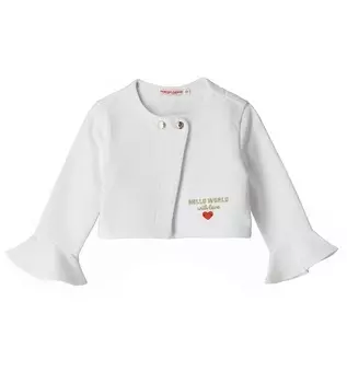 Толстовка на молнии для маленькой девочки