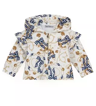 Толстовка на молнии для маленькой девочки