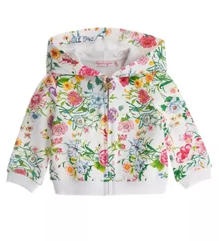 Толстовка на молнии для маленькой девочки