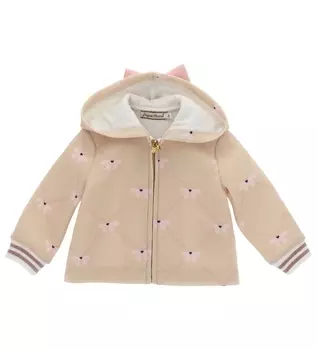 Толстовка на молнии для маленькой девочки