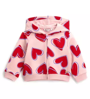 Толстовка на молнии для маленькой девочки
