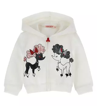 Толстовка на молнии для маленькой девочки