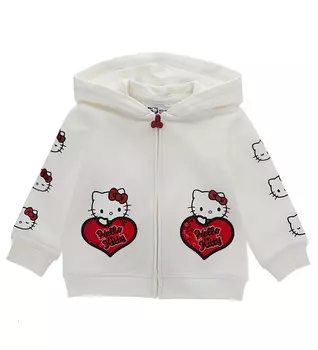 Толстовка на молнии для маленькой девочки