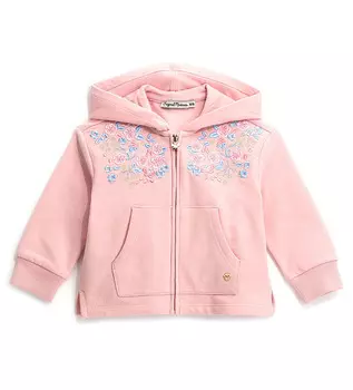 Толстовка на молнии для маленькой девочки
