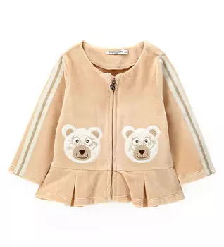 Толстовка на молнии для маленькой девочки Original Marines (12-18 месяцев (Рост 80-86))