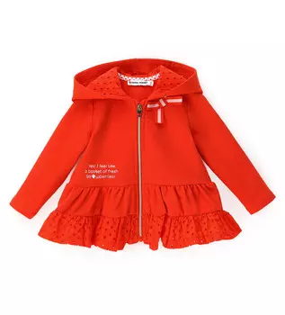 Толстовка на молнии для маленькой девочки Original Marines (9-12 месяцев (Рост 74-80))