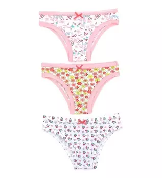 Трусы, 3 шт. для девочки