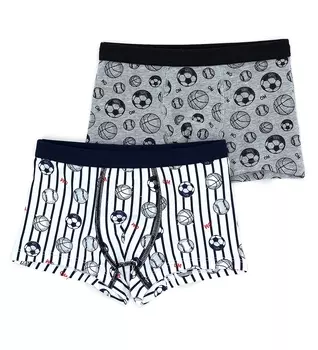 Трусы боксеры, 2 шт. для мальчика