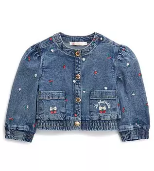 Жакет джинсовый для маленькой девочки