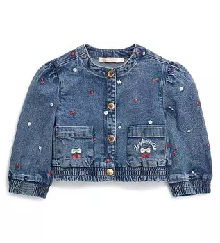 Жакет джинсовый для маленькой девочки