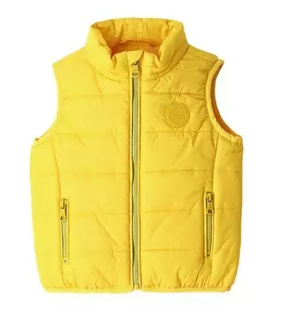 Жилет утепленный для маленького мальчика