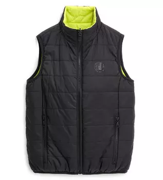 Жилет утепленный двусторонний для мальчика