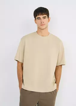Базовая футболка, Бежевый