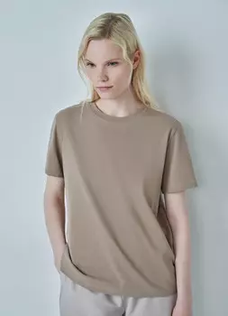 Базовая футболка, Бежевый