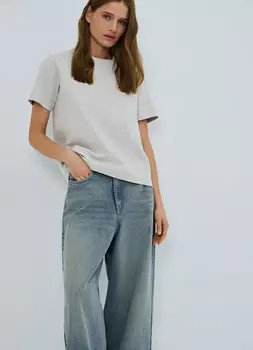 Базовая футболка, Бежевый