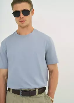 Базовая футболка, Голубой