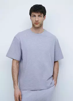 Базовая футболка из джерси, Серый