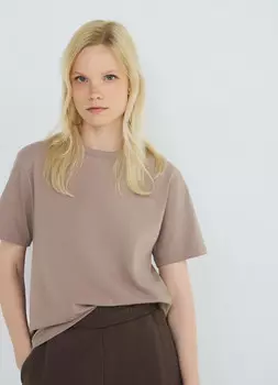 Базовая футболка, Коричневый