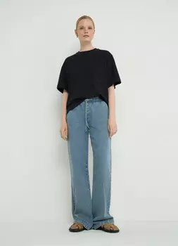 Базовая футболка оверсайз, Черный