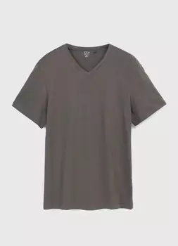 Базовая футболка с V-образным вырезом, Зеленый