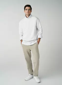 Базовая толстовка, Белый