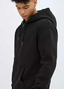Базовая толстовка на молнии, Черный