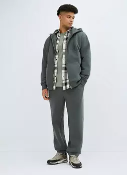 Базовая толстовка на молнии, Зеленый