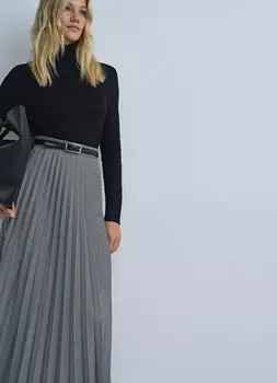 Базовая водолазка, Черный