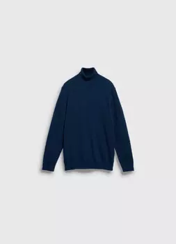 Базовая водолазка из хлопка, Синий