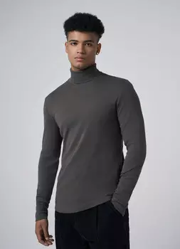 Базовая водолазка, Коричневый