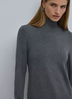 Базовая водолазка, Серый