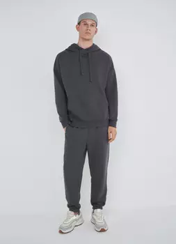 Базовое худи оверсайз, Серый