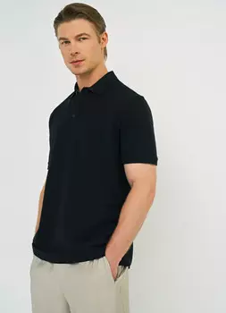 Базовое поло из пике, Черный