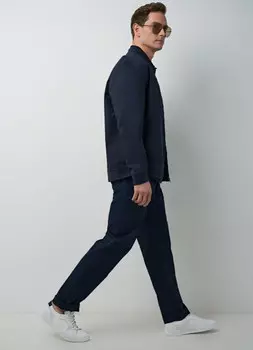 Базовые брюки-чиносы, Синий