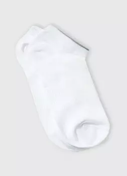 Базовые короткие носки, Белый