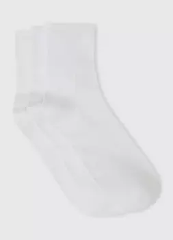 Базовые носки, 3 пары, Белый