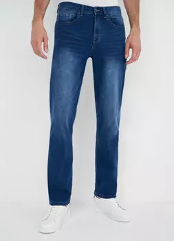 Базовые прямые джинсы, Синий