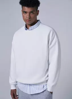 Базовый свитшот, Белый