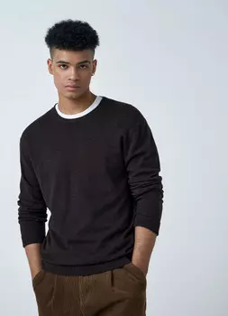 Базовый джемпер, Коричневый