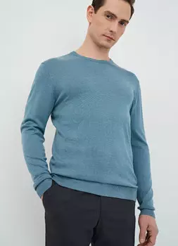 Базовый джемпер с вискозой, Зеленый