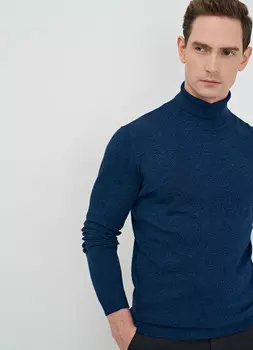 Базовый джемпер с воротником-стойкой, Зеленый