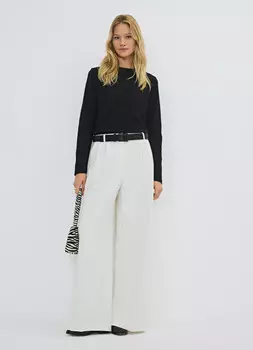 Базовый лонгслив, Черный