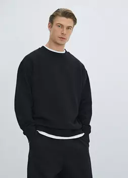 Базовый свитшот, Черный