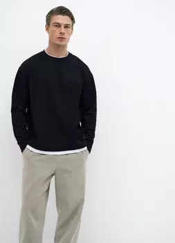 Базовый свитшот, Черный